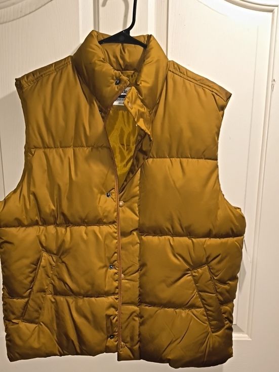 Old Navy Other - Old Navy Mustard Quilted Puffer Vest